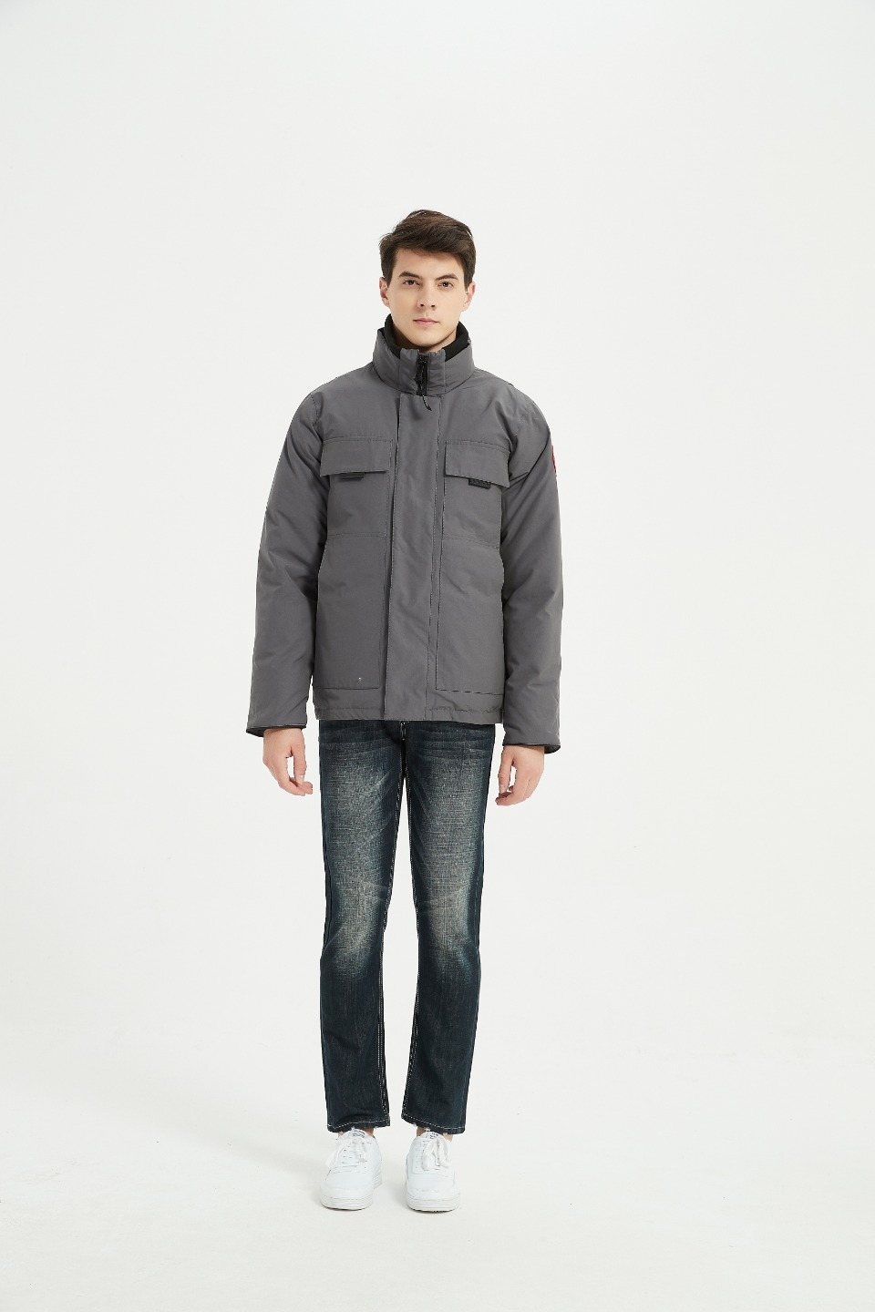 Canada Goose Stand-Collar Zip Jacket — front