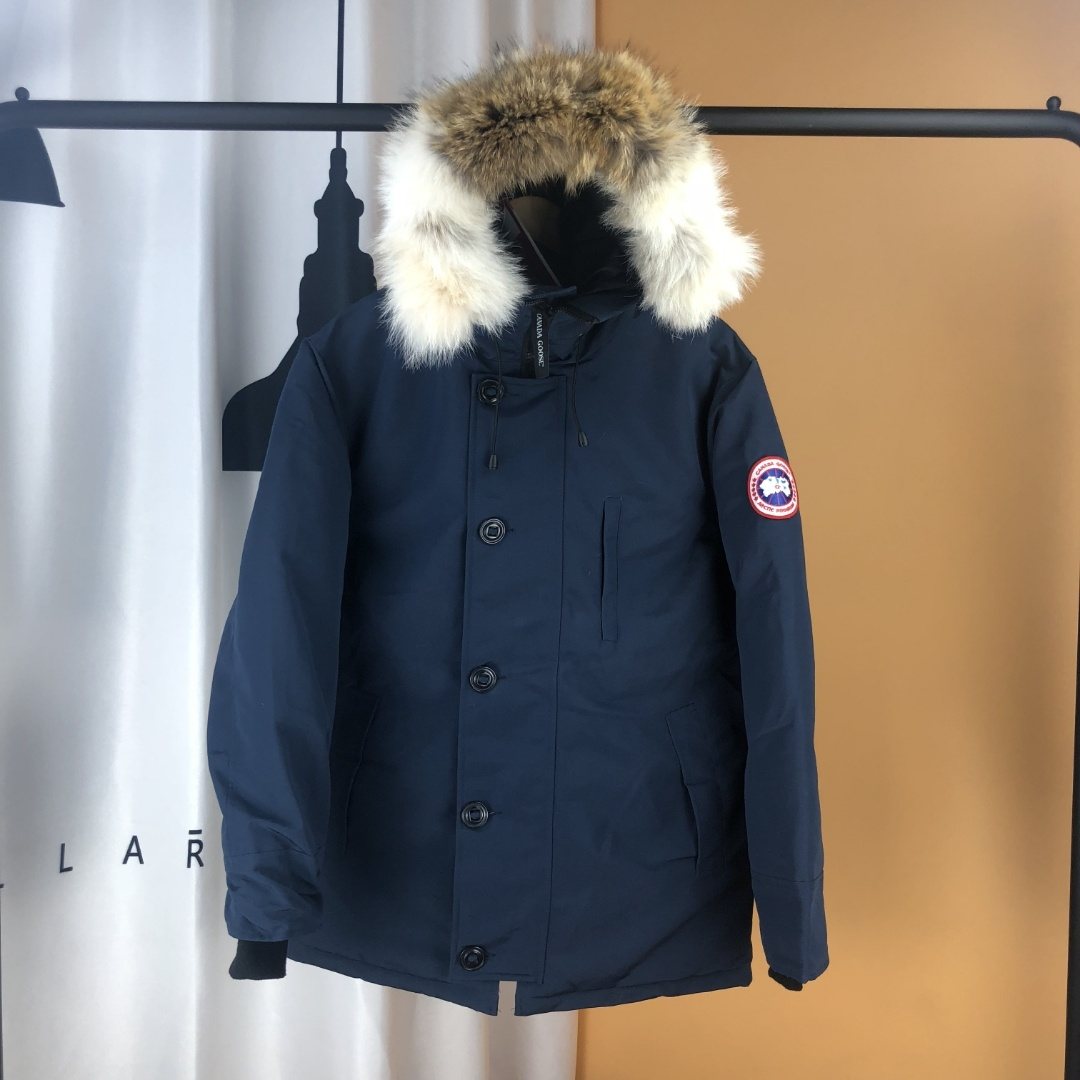 Canada Goose Fur-Trim Hooded Parka Jacket — front