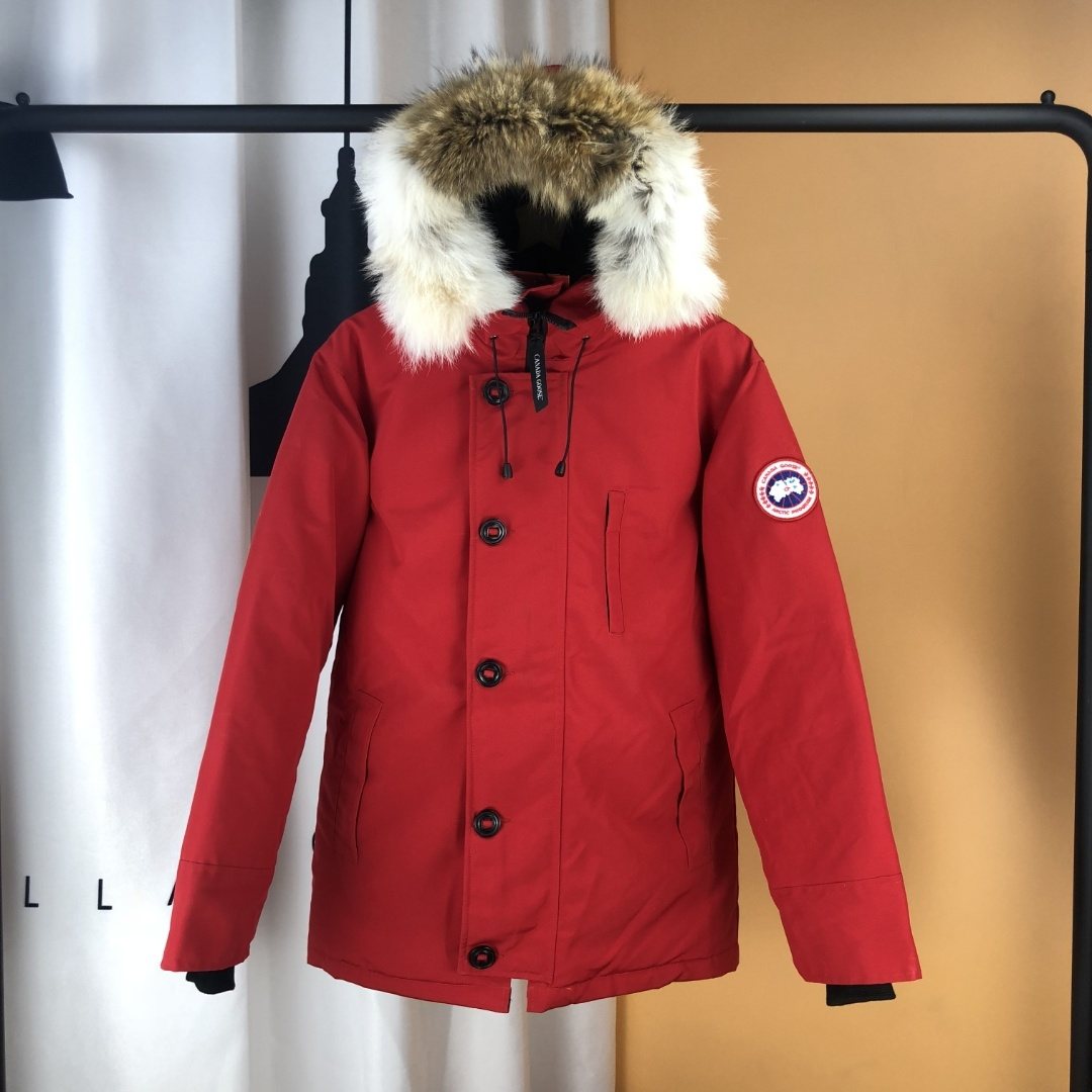 Canada Goose Fur-Trim Hooded Parka Jacket — front