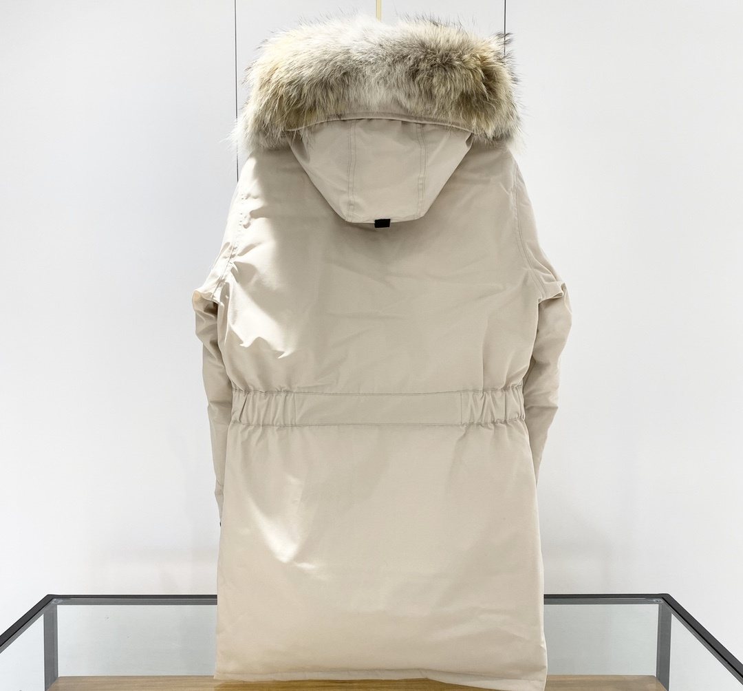 Canada Goose Fur-Trim Hooded Parka — back
