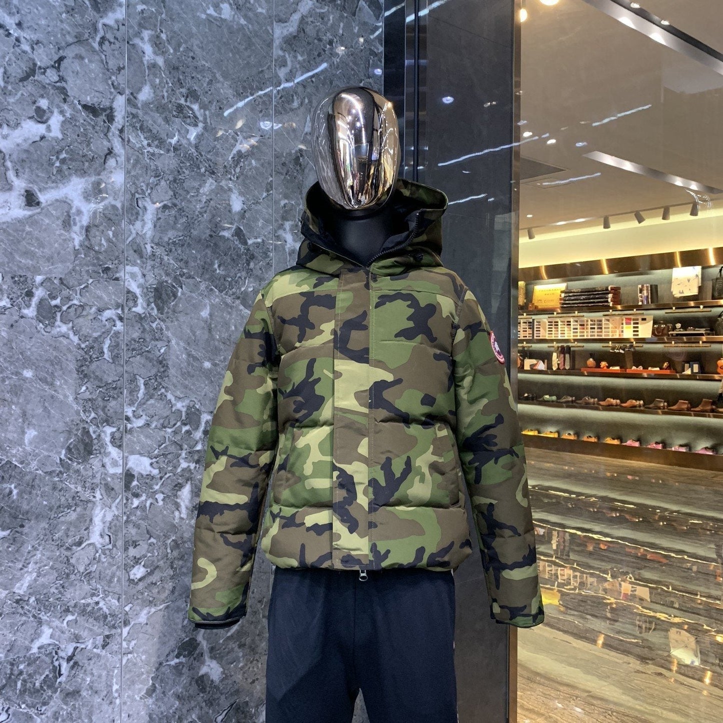 Canada Goose Hooded Quilted Puffer Jacket — front
