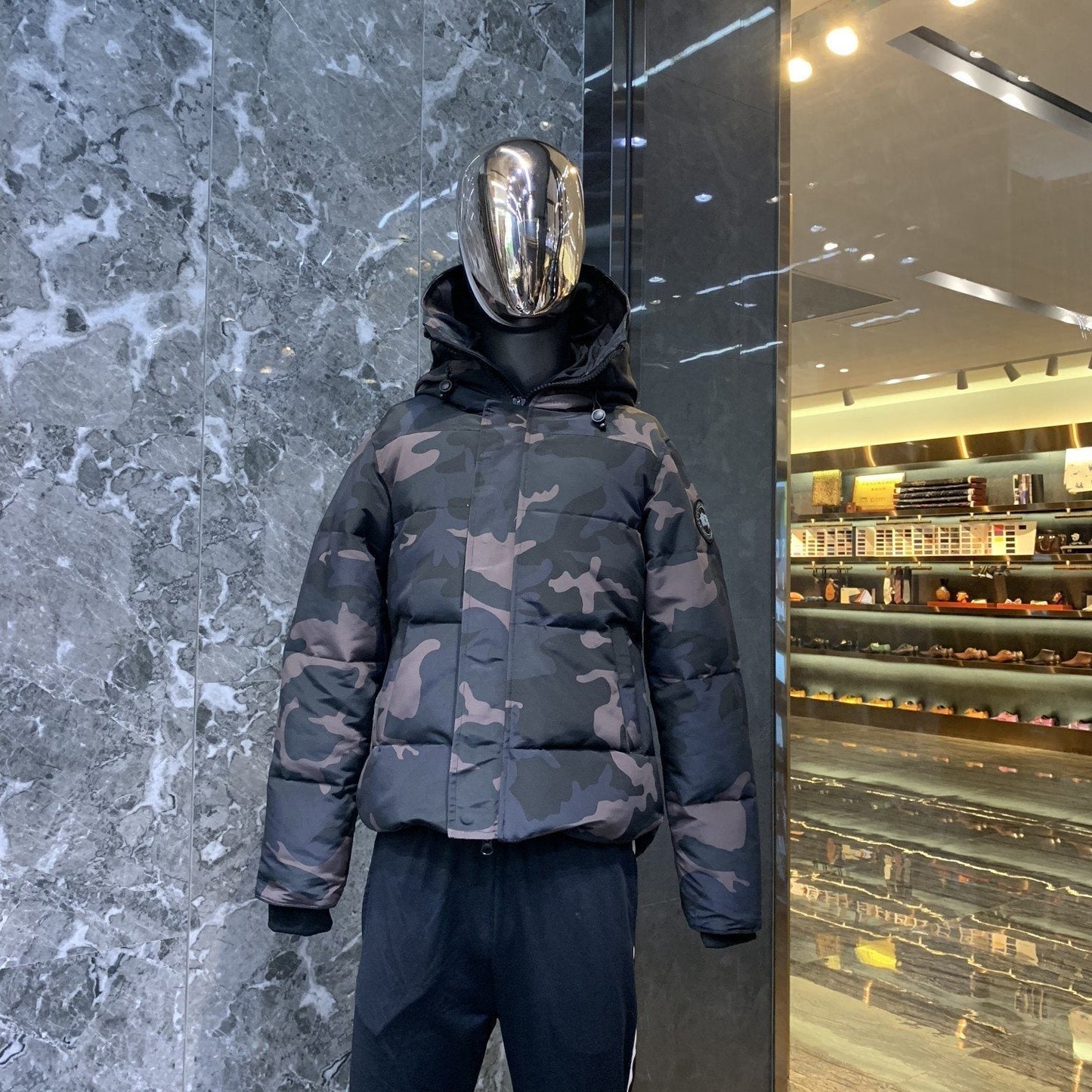 Canada Goose Hooded Quilted Puffer Jacket — front