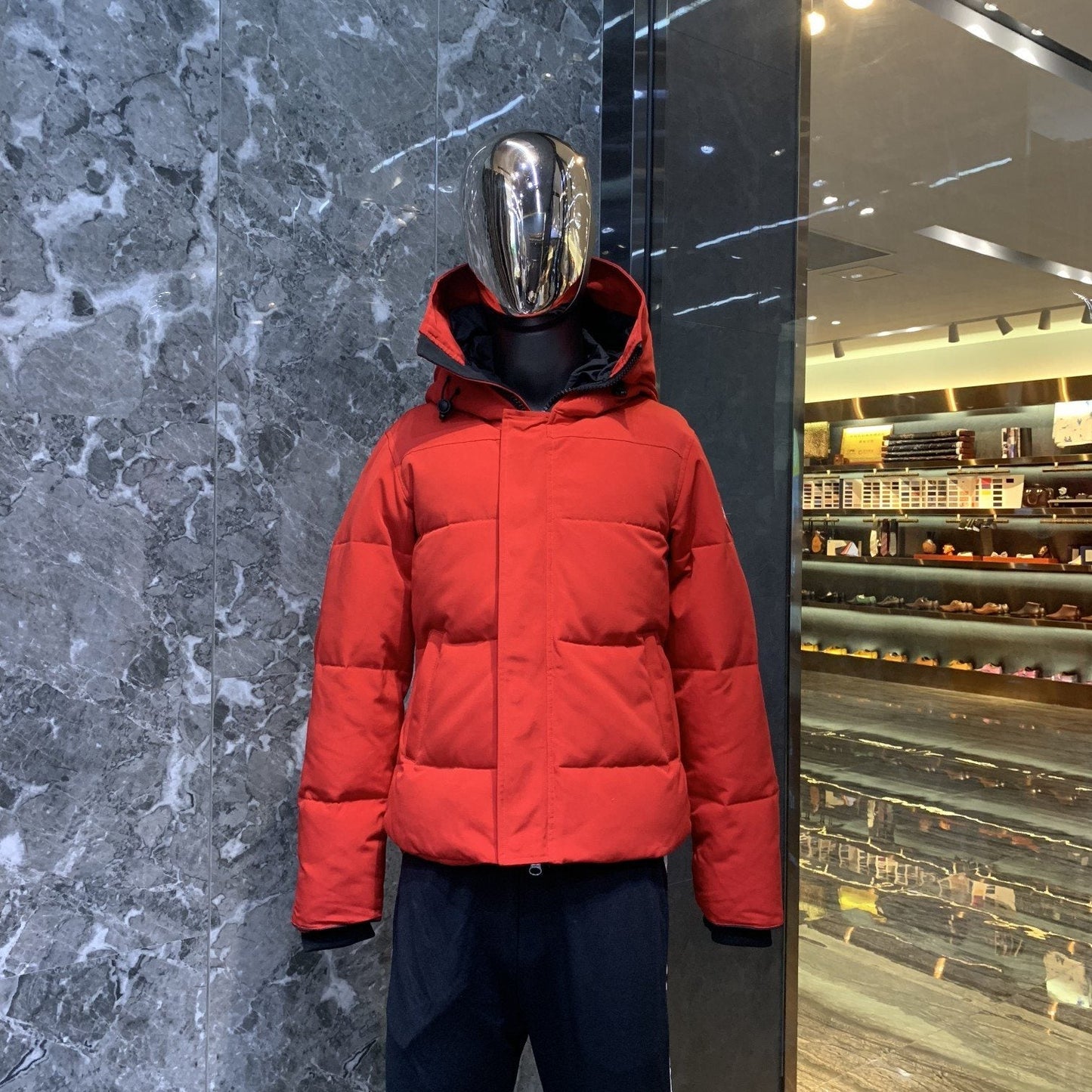 Canada Goose Hooded Quilted Puffer Jacket — front