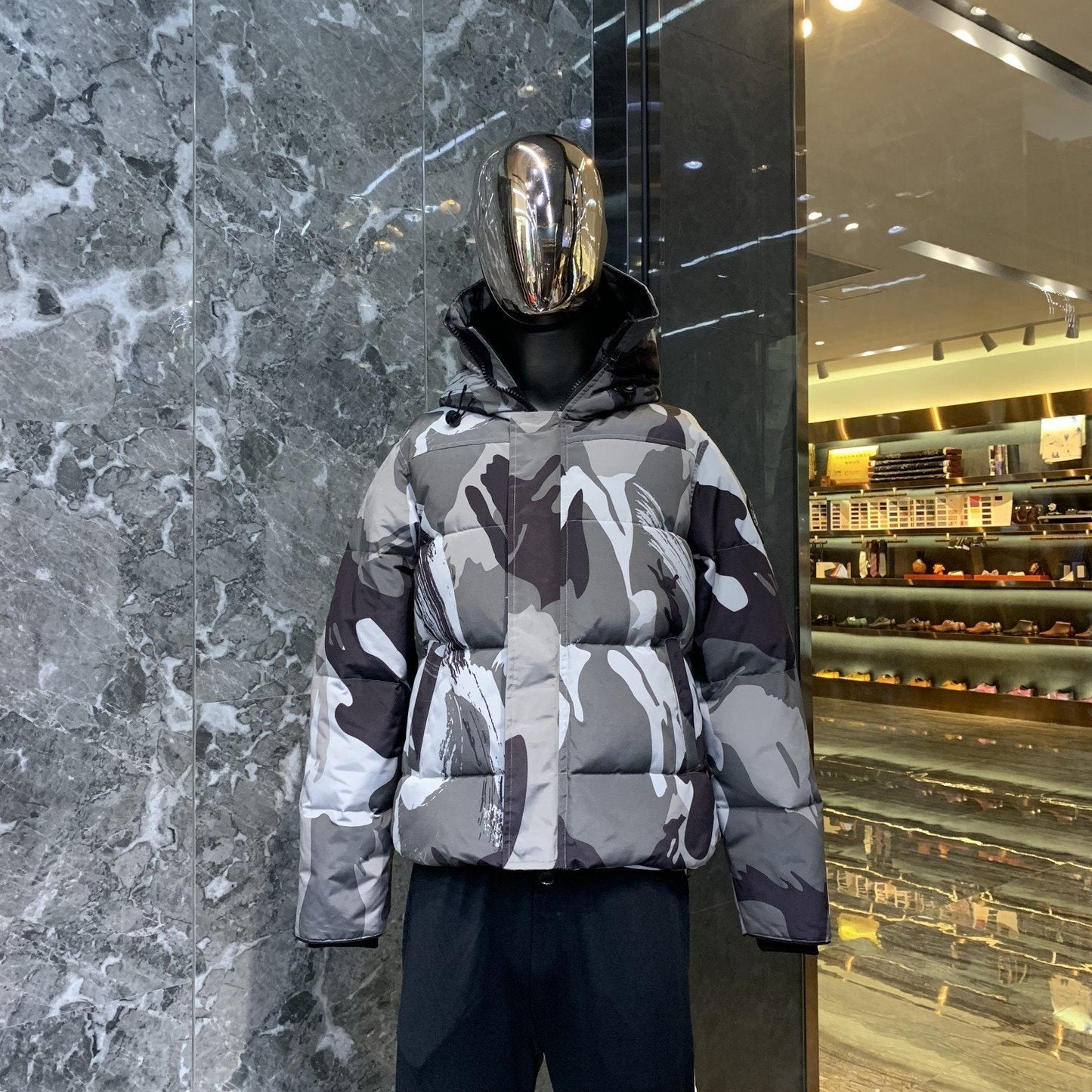 Canada Goose Hooded Quilted Puffer Jacket — front