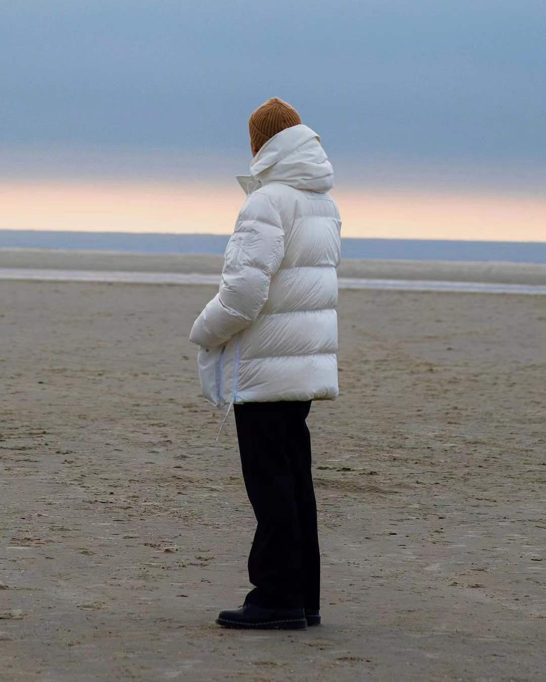 Canada Goose Fur-Trim Hooded Puffer Jacket — back