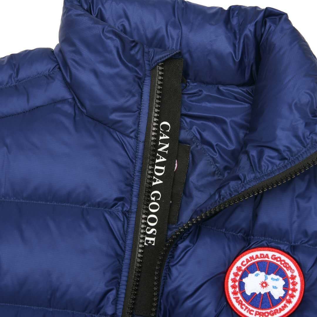 Canada Goose Quilted Puffer Vest — fabric_closeup