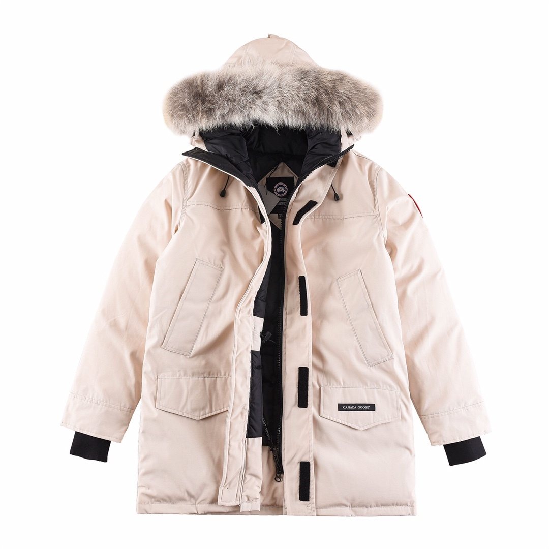 Canada Goose Hooded Puffer Jacket — front