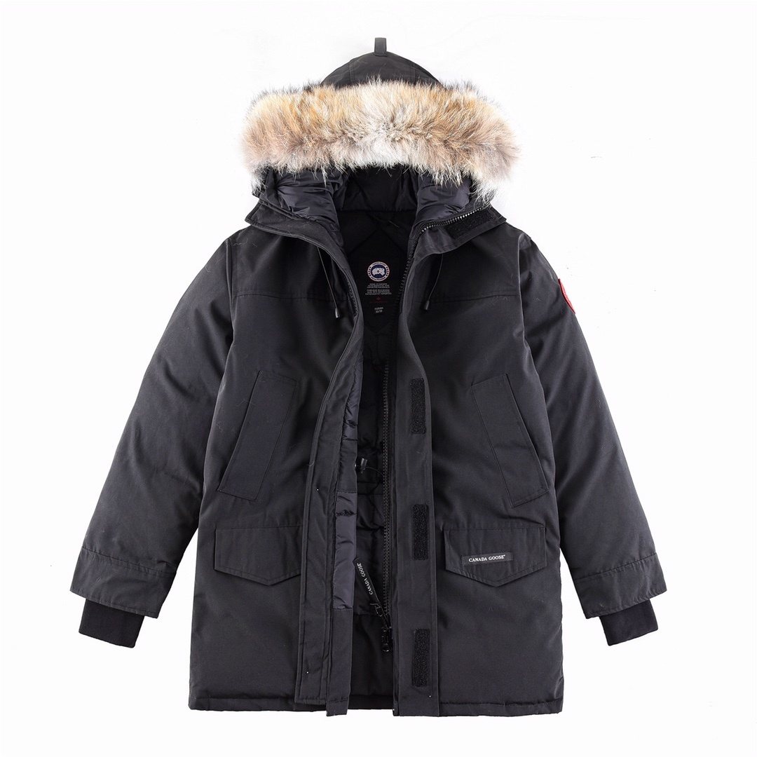 Canada Goose Hooded Puffer Jacket — front
