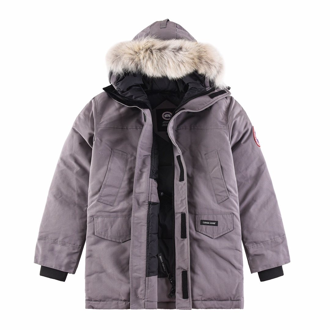 Canada Goose Hooded Puffer Jacket — front