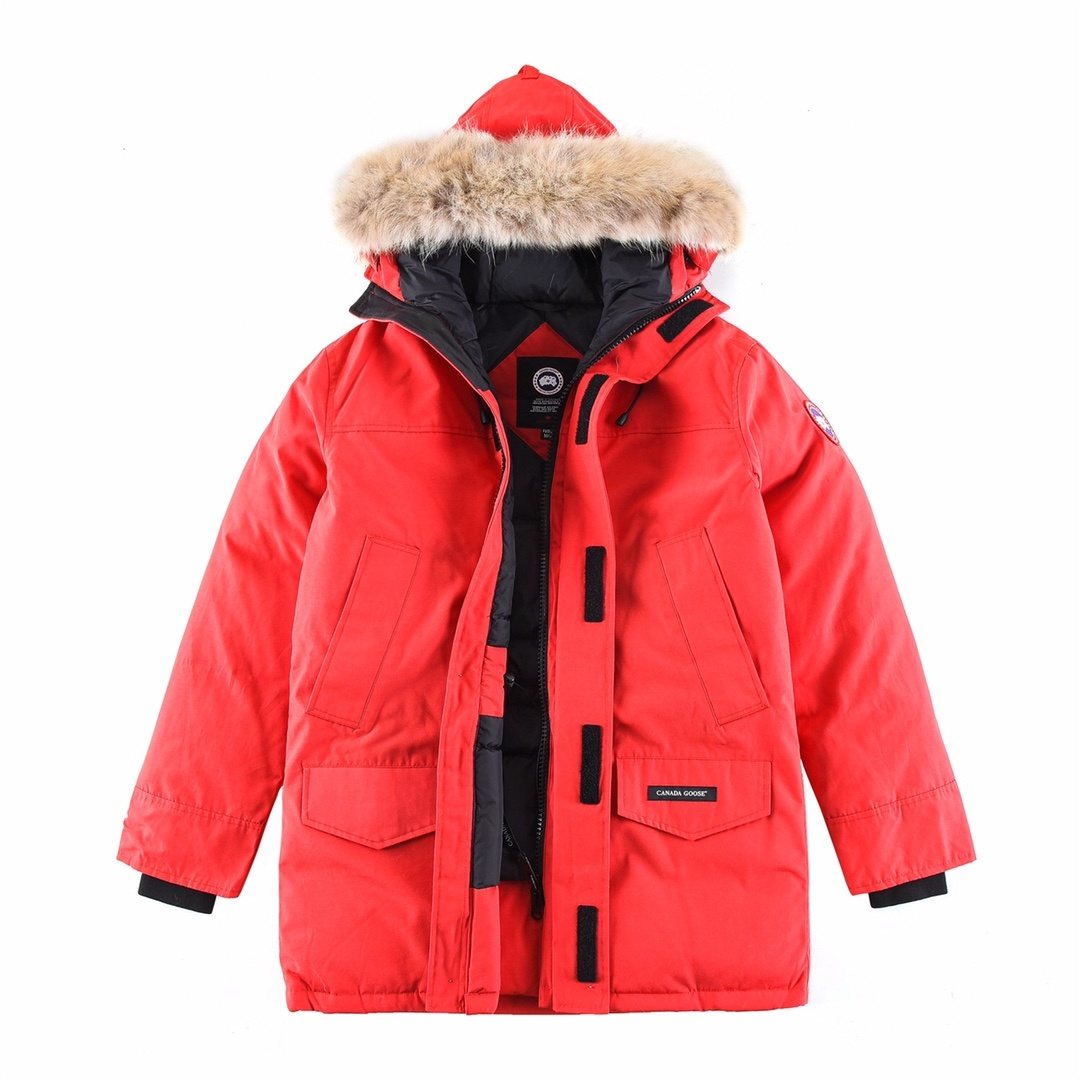 Canada Goose Hooded Puffer Jacket — front