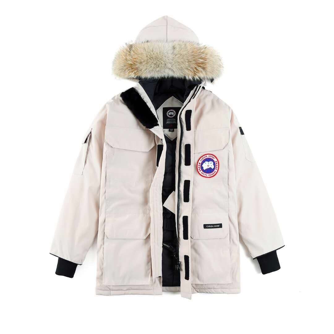 Canada Goose Hooded Fur-Trim Puffer Jacket — front