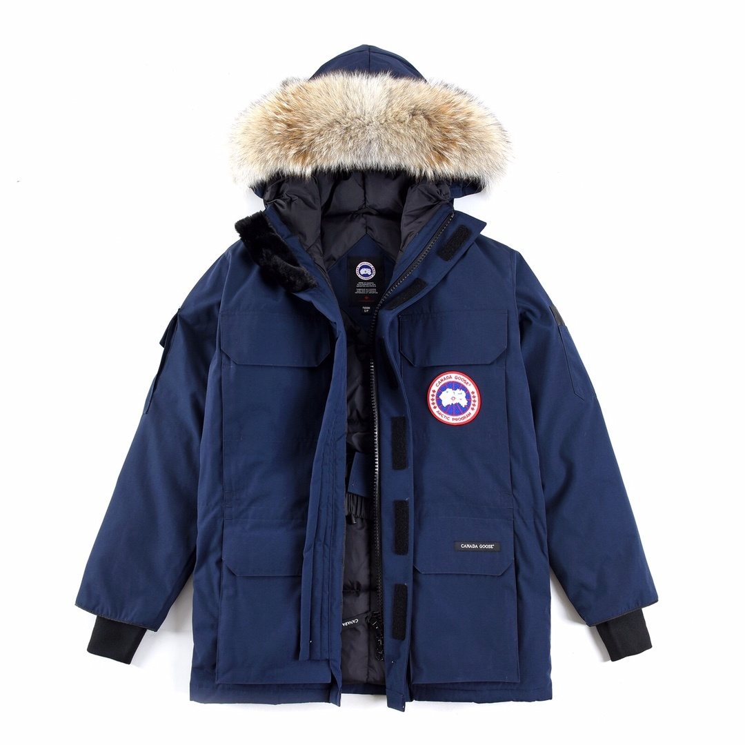 Canada Goose Hooded Fur-Trim Puffer Jacket — front