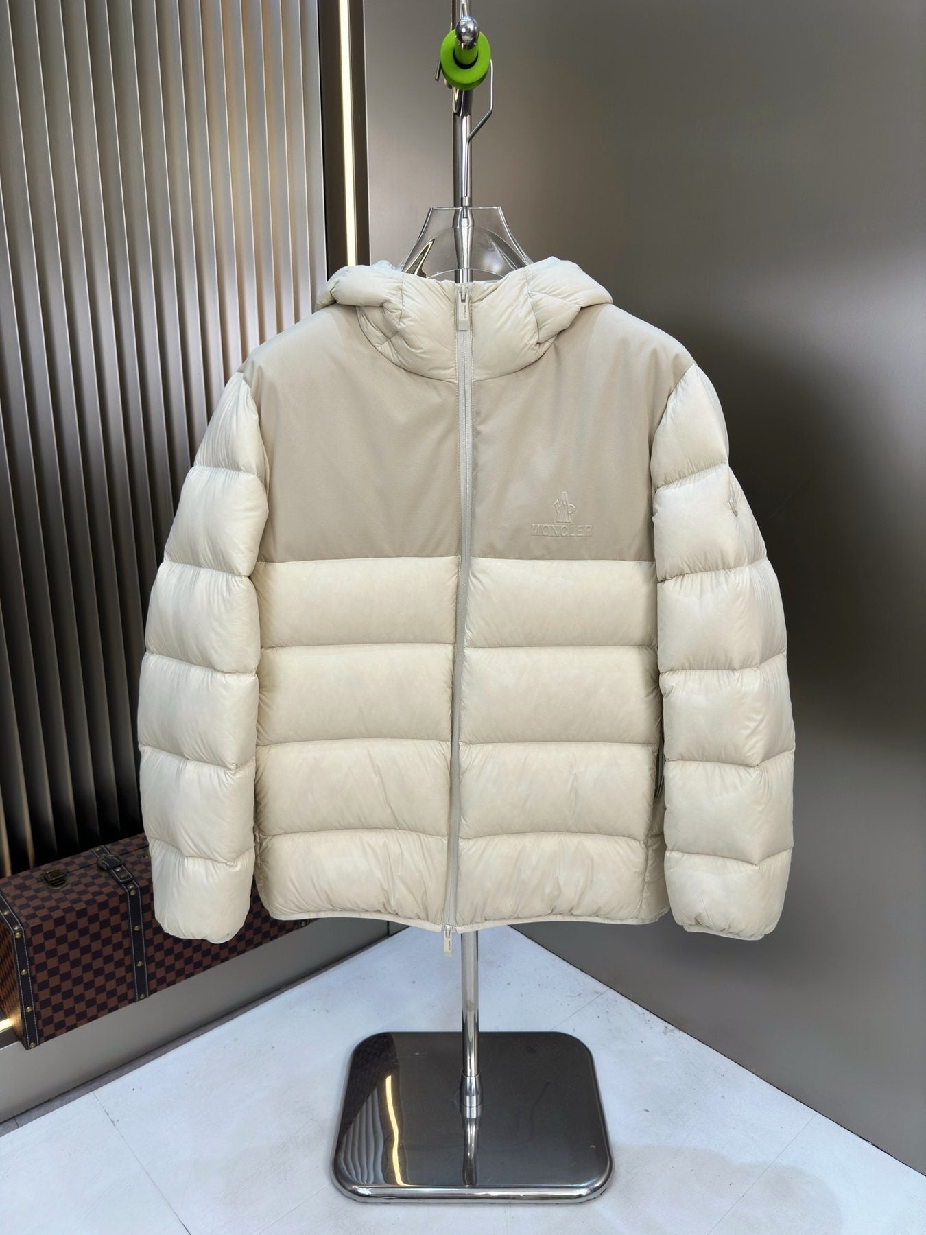 Moncler Hooded Quilted Puffer Coat — front