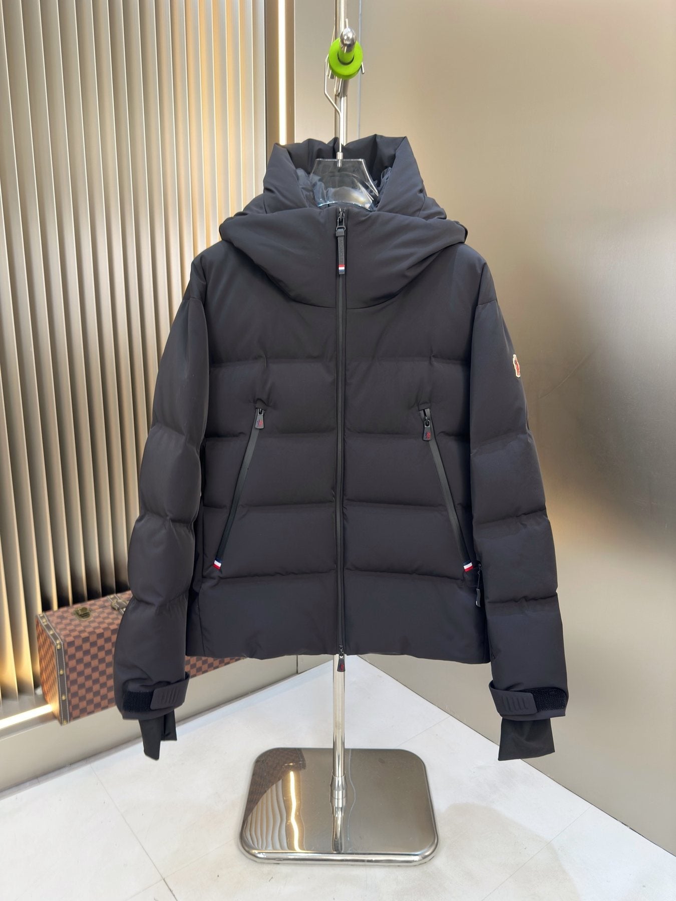 Moncler Hooded Puffer Coat — front