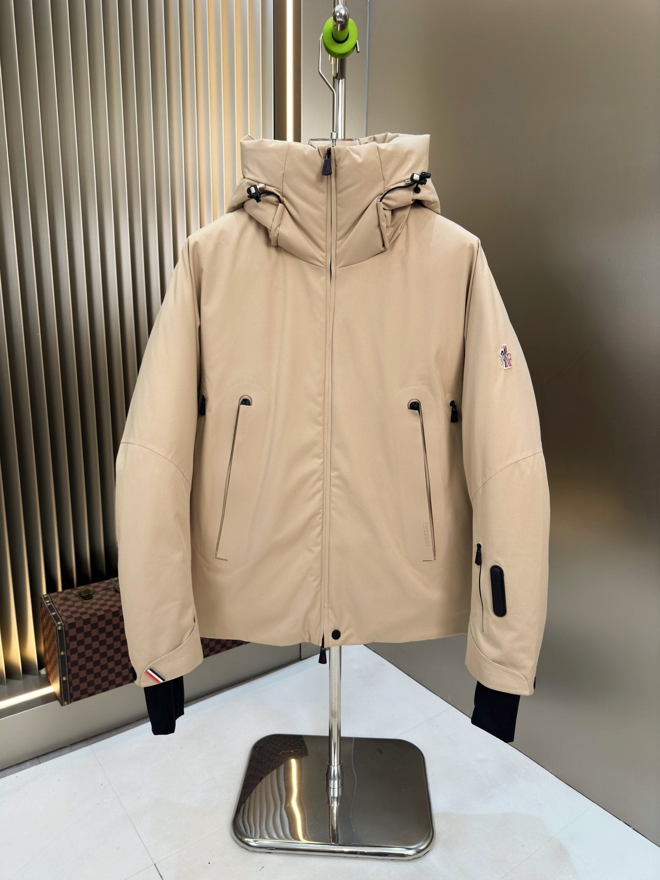 Moncler Hooded Puffer Coat — front