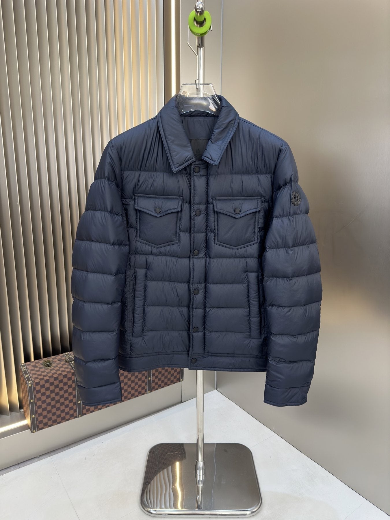 Moncler Quilted Puffer Coat — front