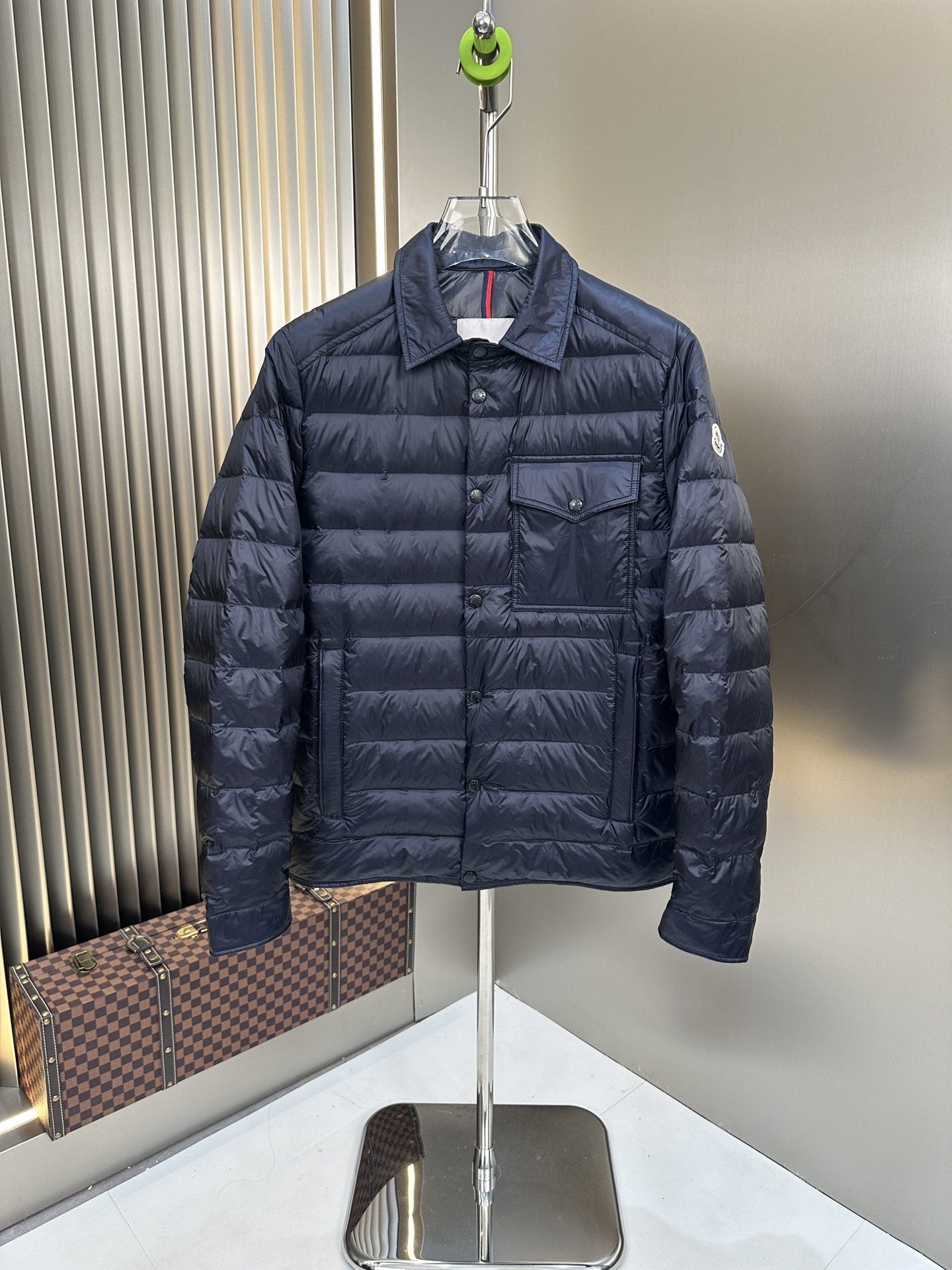 Prada Quilted Button-Front Jacket — hero