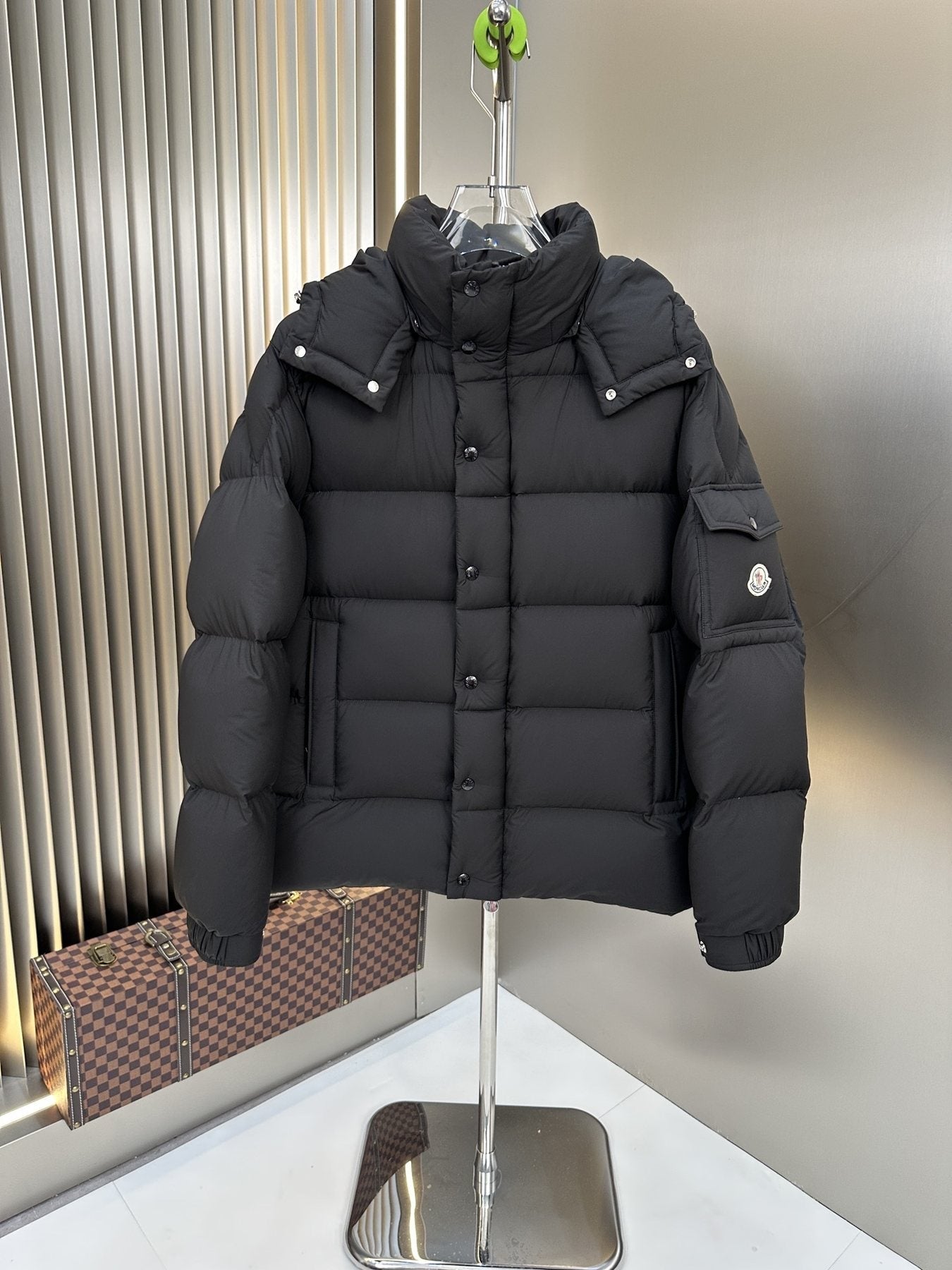 Moncler Hooded Quilted Puffer Jacket — front