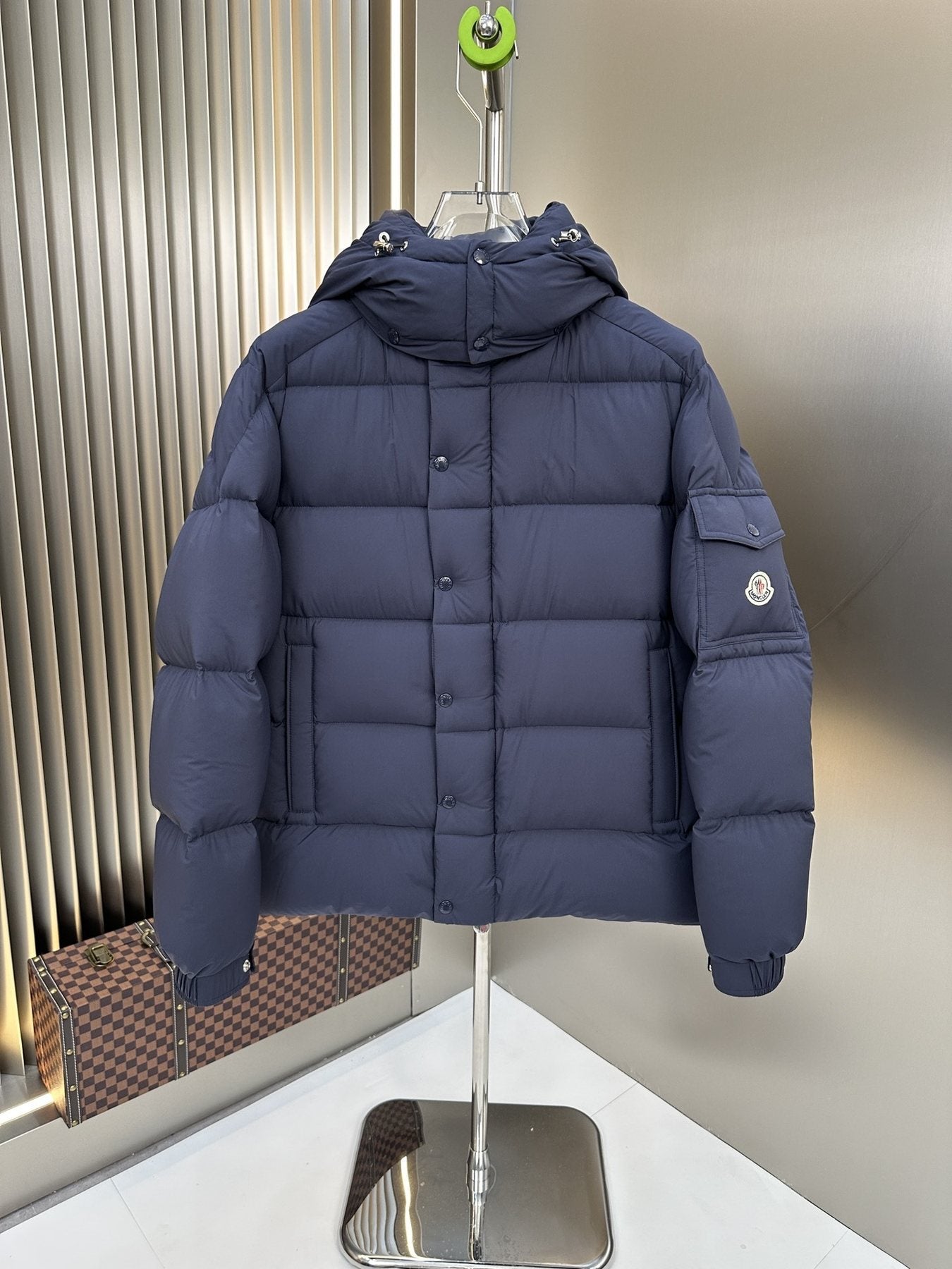 Moncler Hooded Quilted Puffer Jacket — front