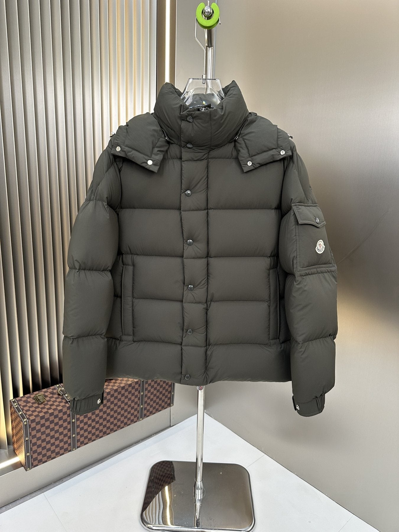Moncler Hooded Quilted Puffer Jacket — front
