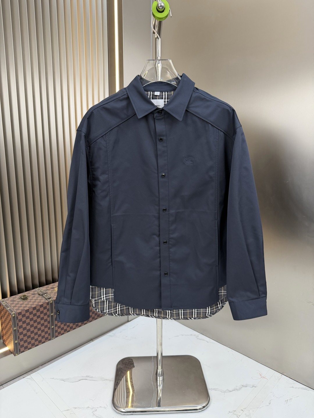 2026 Original Jacket Plaid-Lined Button-Front Jacket — front