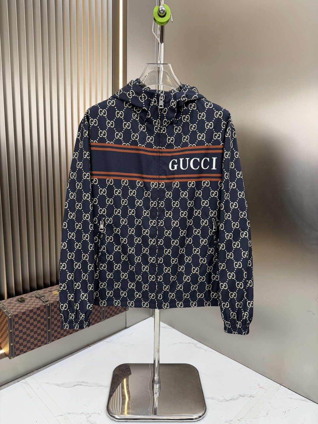 2026 Original Jacket Hooded Contrast Stripe Jacket — hero