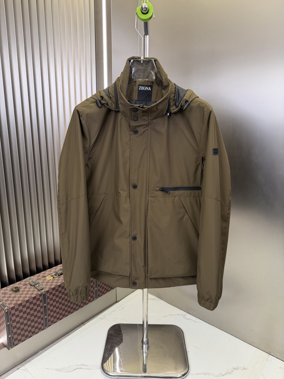 2026 Original Jacket Hooded Utility Jacket — front