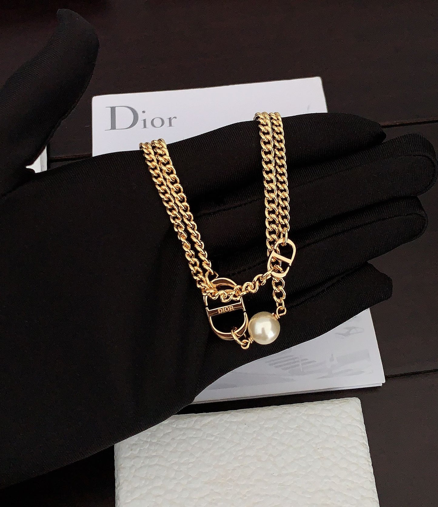 18K Dior 30 Montaigne Choker Necklace