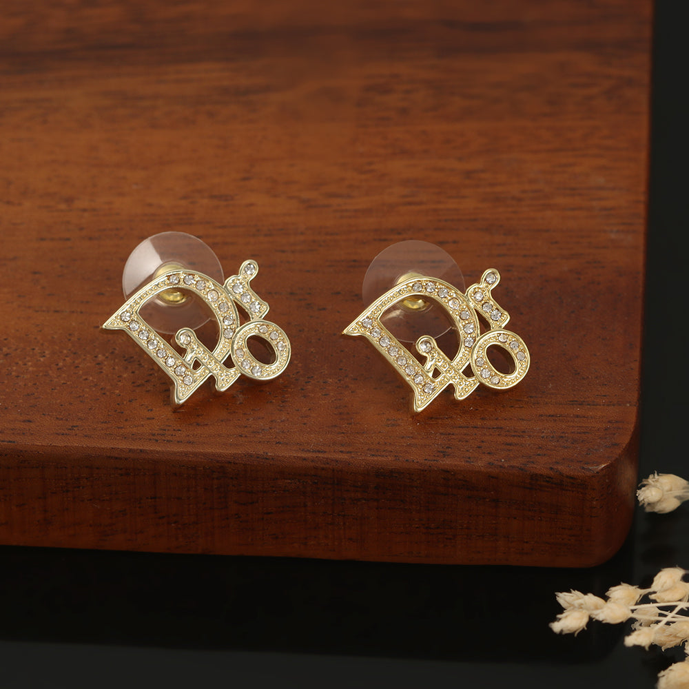18K Dior Tribales Diamond Earrings