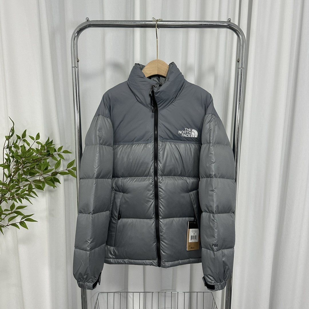 The North Face Color-Block Puffer Jacket — front