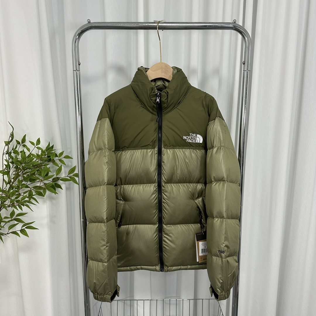 The North Face Color-Block Puffer Jacket — front