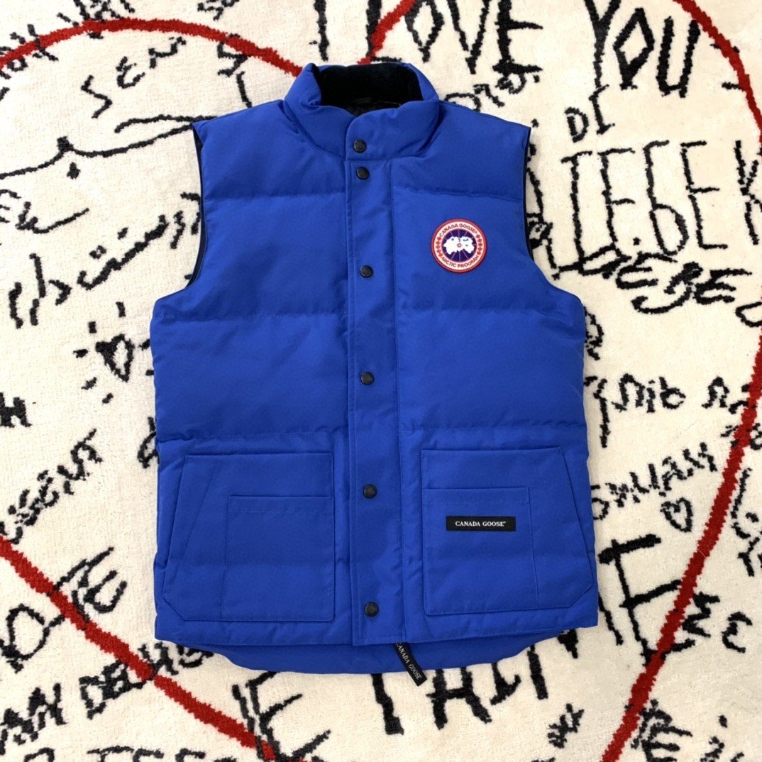 Canada Goose Quilted Snap-Front Vest — hero